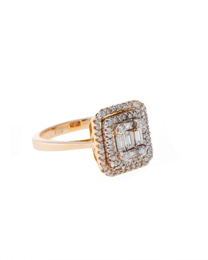 Luxuriöser Diamantring 0046